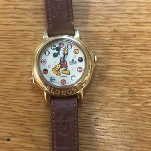 Mickey Mouse Disney watch Lorus quartz